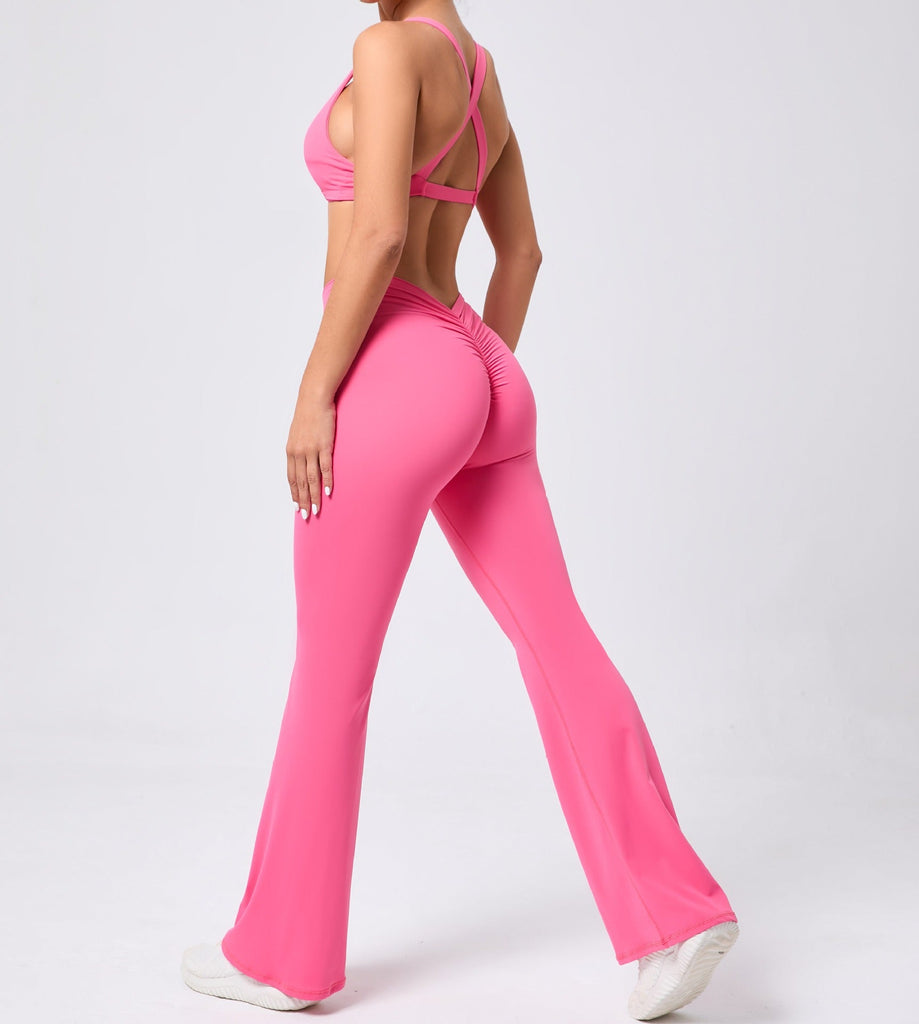 Tyla Bra Top & Flared Set