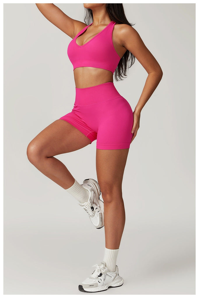 Avery Halter Top & Shorts Set