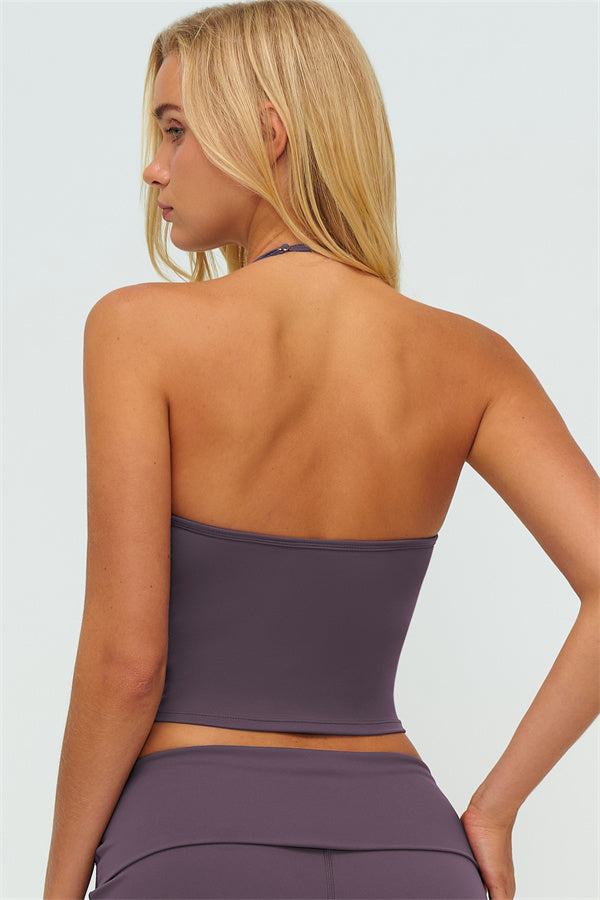 The Twirl Halter Tank Top