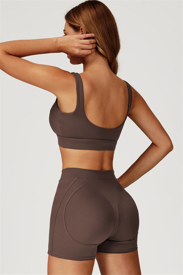 The Conquer Sports Bra Shorts 2-Piece Set