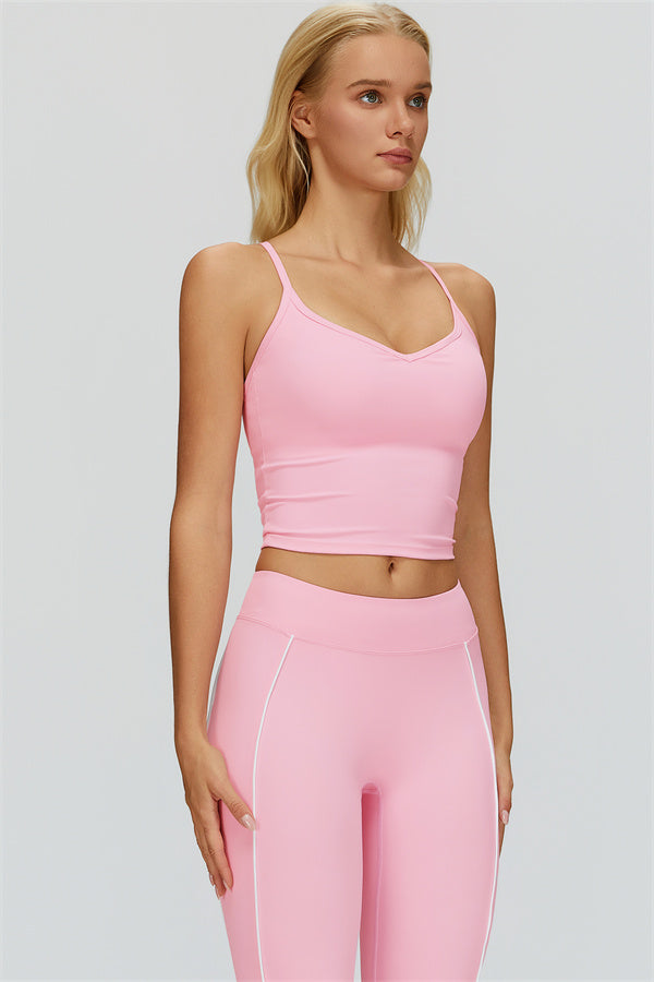 The Whisper Crop Top Leggings 2-Piece Set