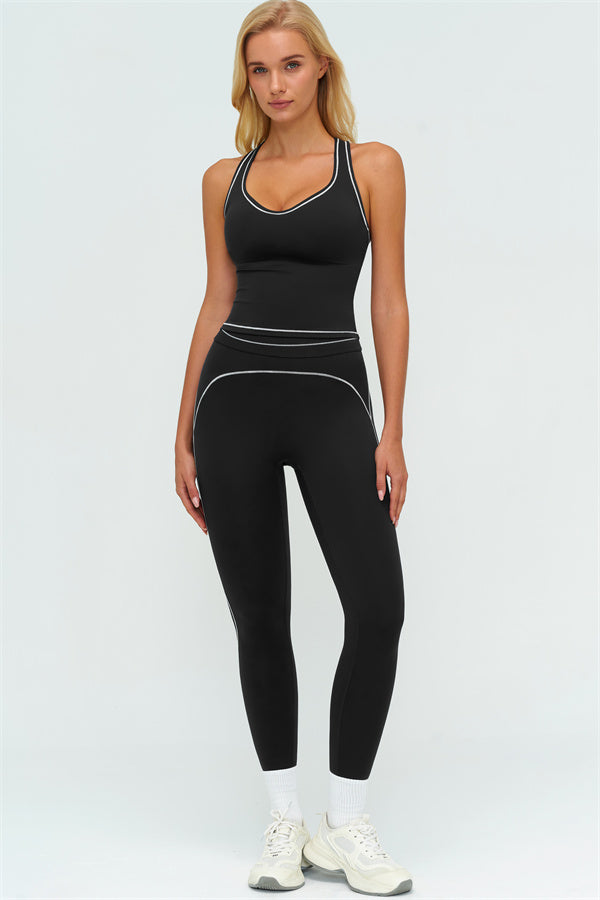 The Amara Crop Top Leggings 2-Piece Set