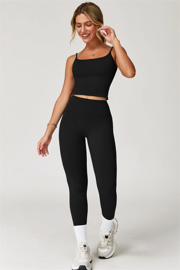 The Agile Crop Top Leggings 2-Piece Set