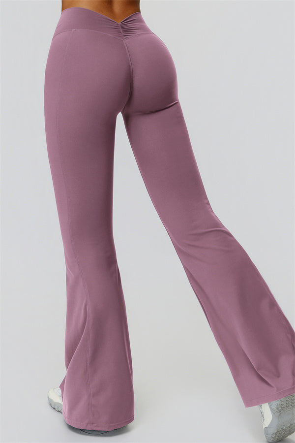 The Fyra Flared Leggings Wisteria