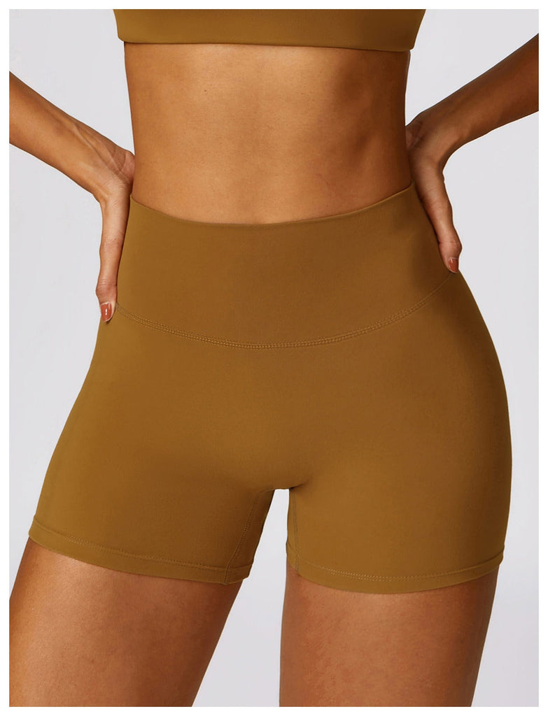 Eclipse Scrunch Shorts Toffee