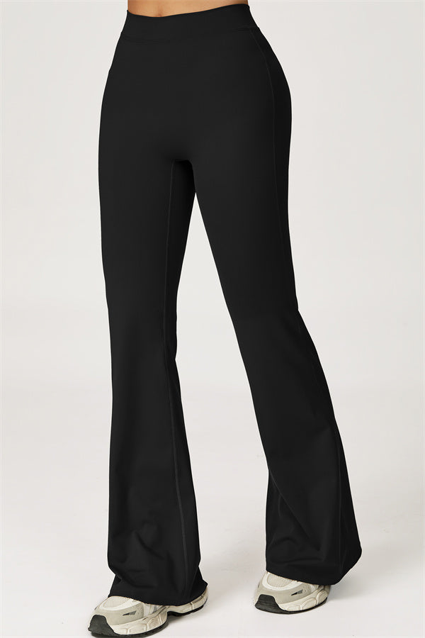 The Axis Crop Top Flared Leggings 2-Piece Set