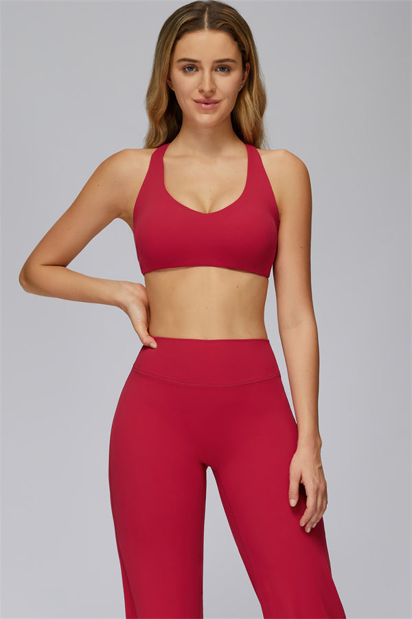 The FlexCore Sports Bra Flared Leggings 2-Piece Set