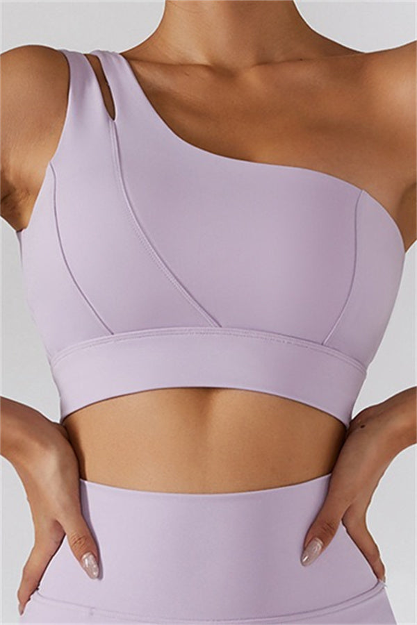 Zara Celeste Sports Bra Violet