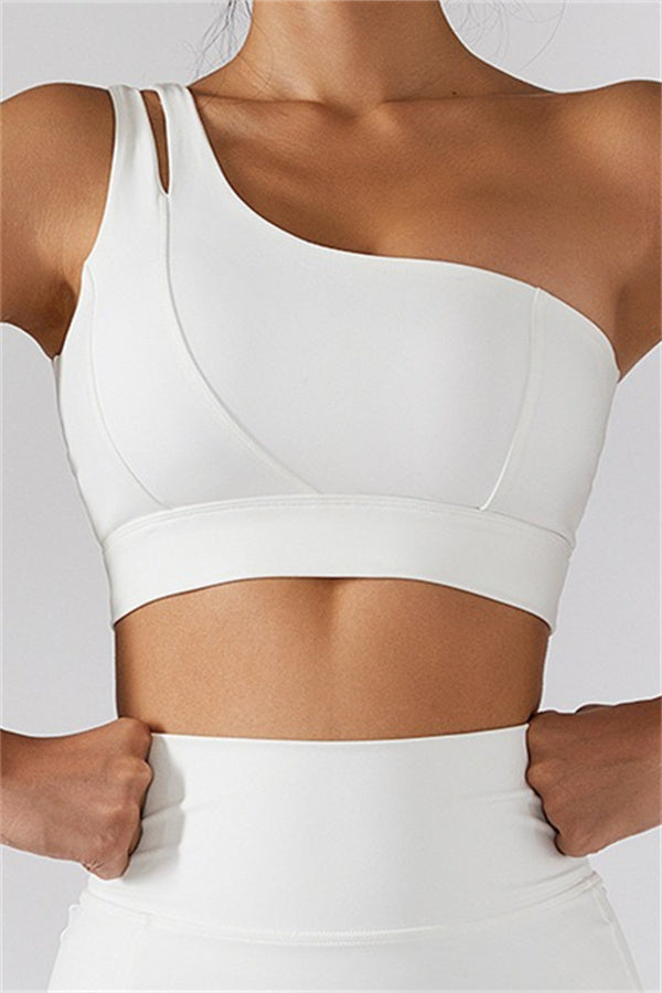 Zara Celeste Sports Bra White