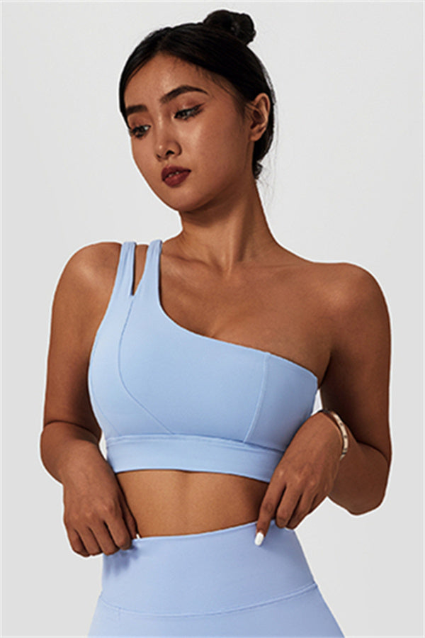 Zara Celeste Sports Bra Tropical
