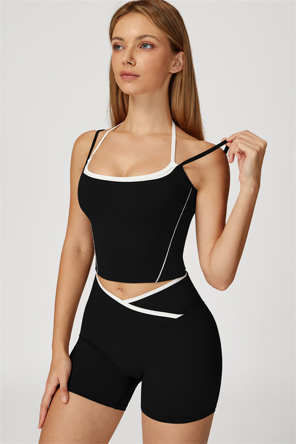 The Radiant Crop Top Shorts 2-Piece Set