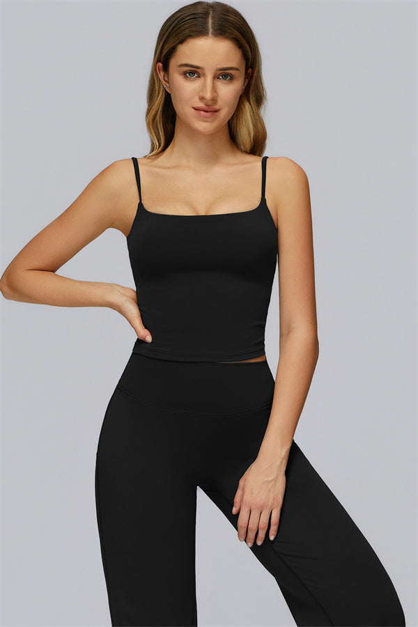 The FlexCore Crop Tank Flared Leggings 2-Piece Set