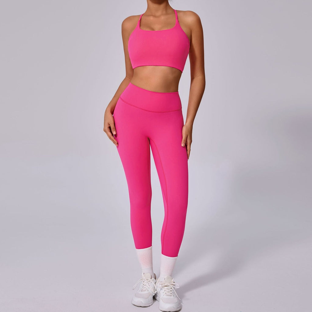 Sylvia Cross Back Top & Leggings Set