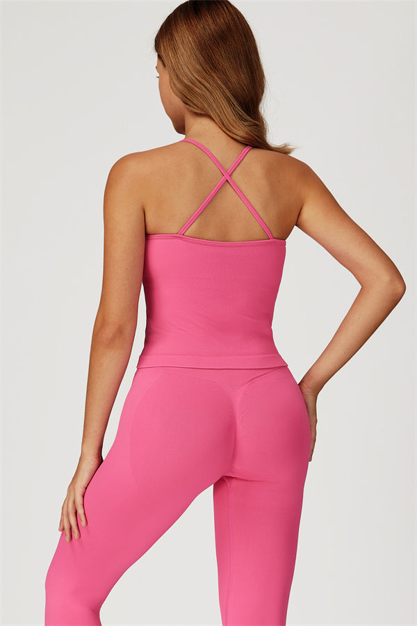 The Sculpt Crop Top Leggings 2-Piece Set