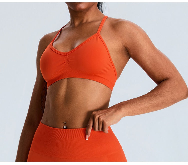 Tia Seamless Bra Top & Shorts Set
