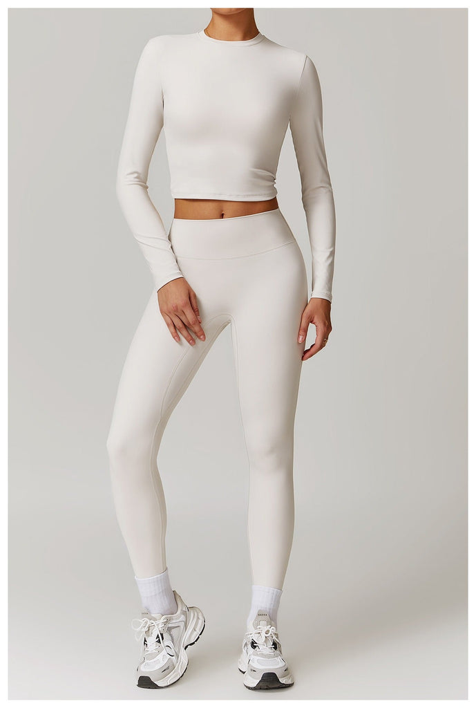 Butter Longsleeve Crop Top