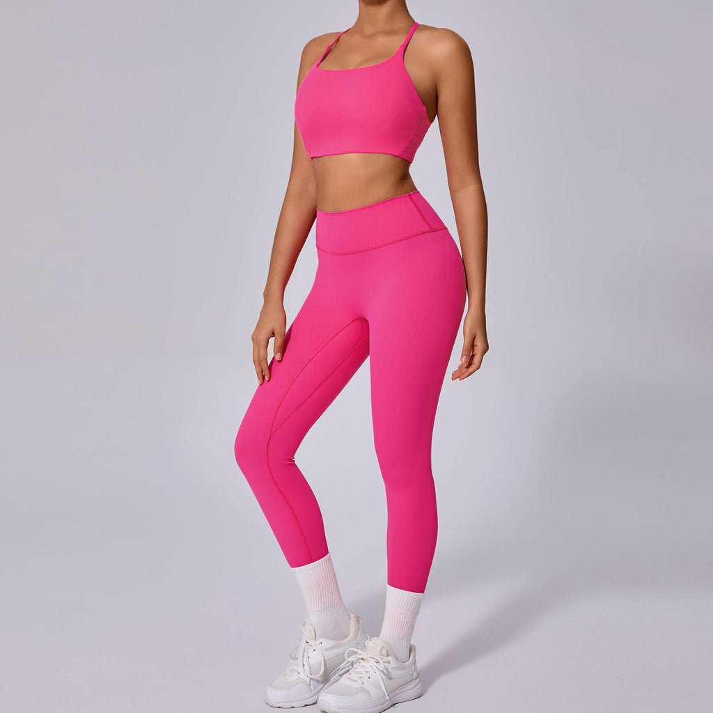 Sylvia Cross Back Top & Leggings Set