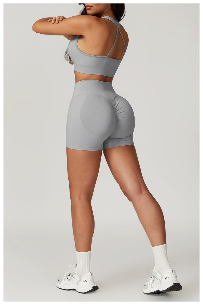 Avery Halter Top & Shorts Set