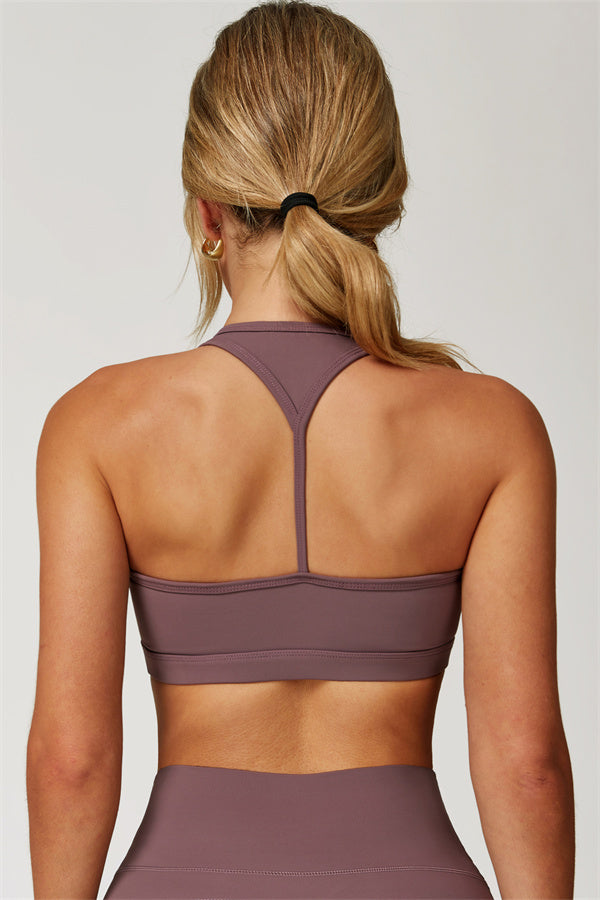 The Epic Sports Bra Chestnut