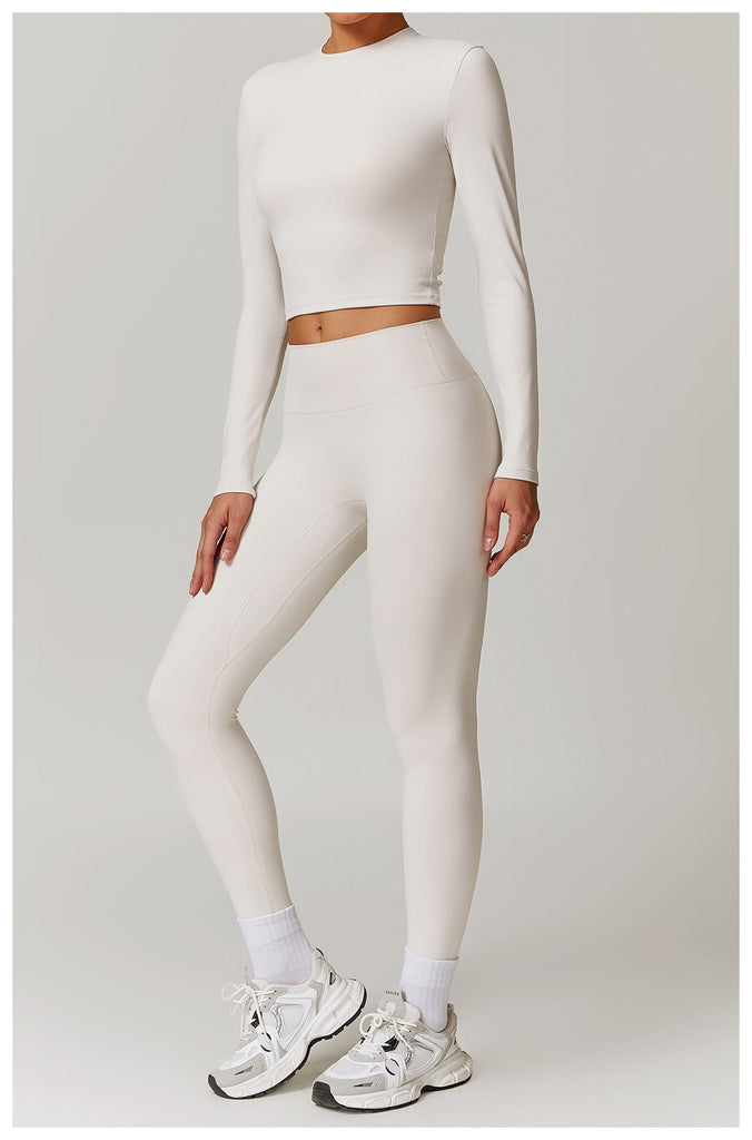 Butter Longsleeve Crop Top