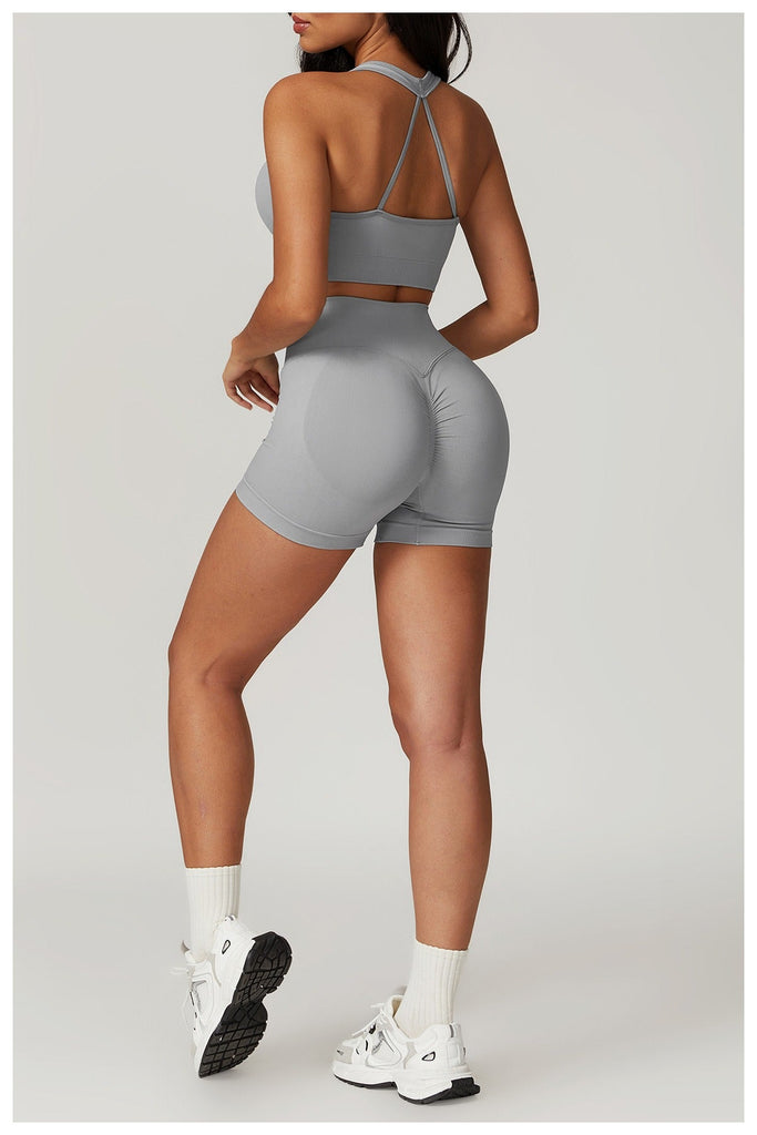 Avery Halter Top & Shorts Set