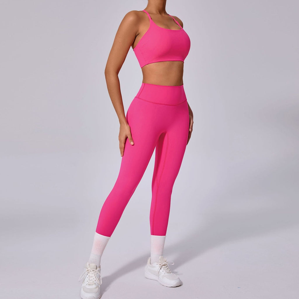 Sylvia Cross Back Top & Leggings Set