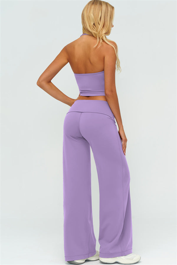 The Twirl Halter Tank Top