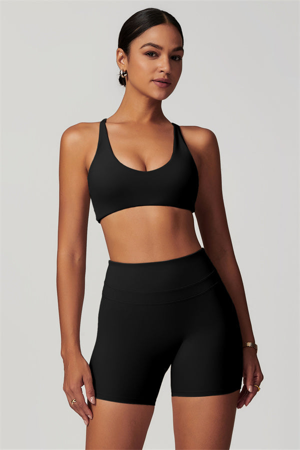 The Enigma Sports Bra Shorts 2-Piece Set