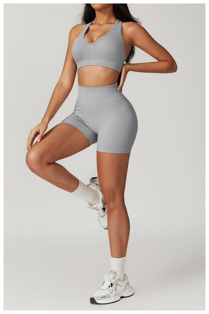 Avery Halter Top & Shorts Set