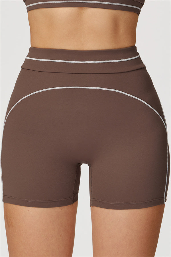 The Amara Shorts Roman Brown
