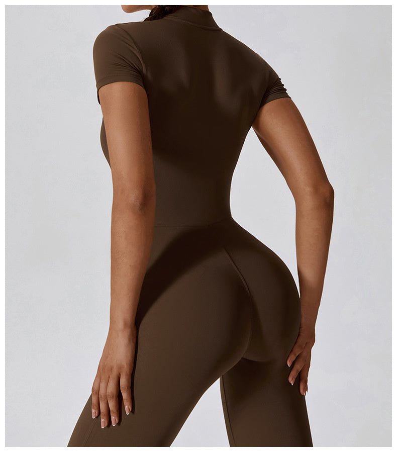 Super Sculpt Short Sleeve Jumpsuit (size down)