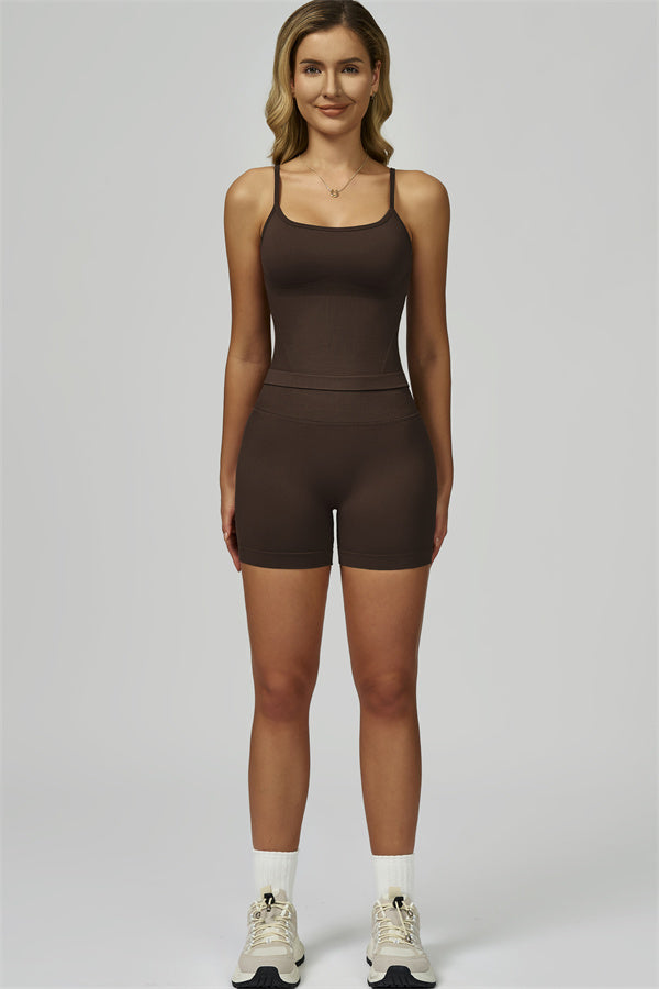 The Prime Crop Top Shorts 2-Piece Set