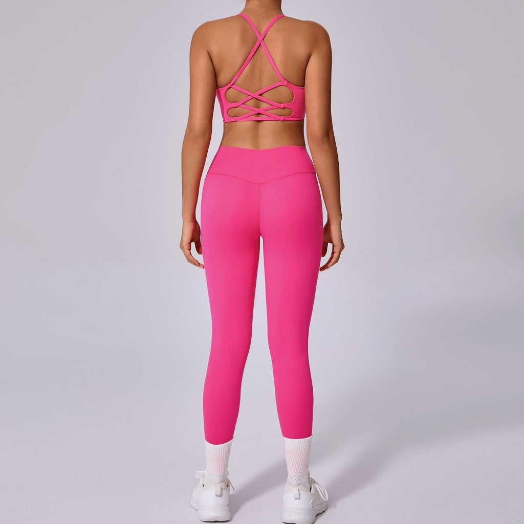 Sylvia Cross Back Top & Leggings Set