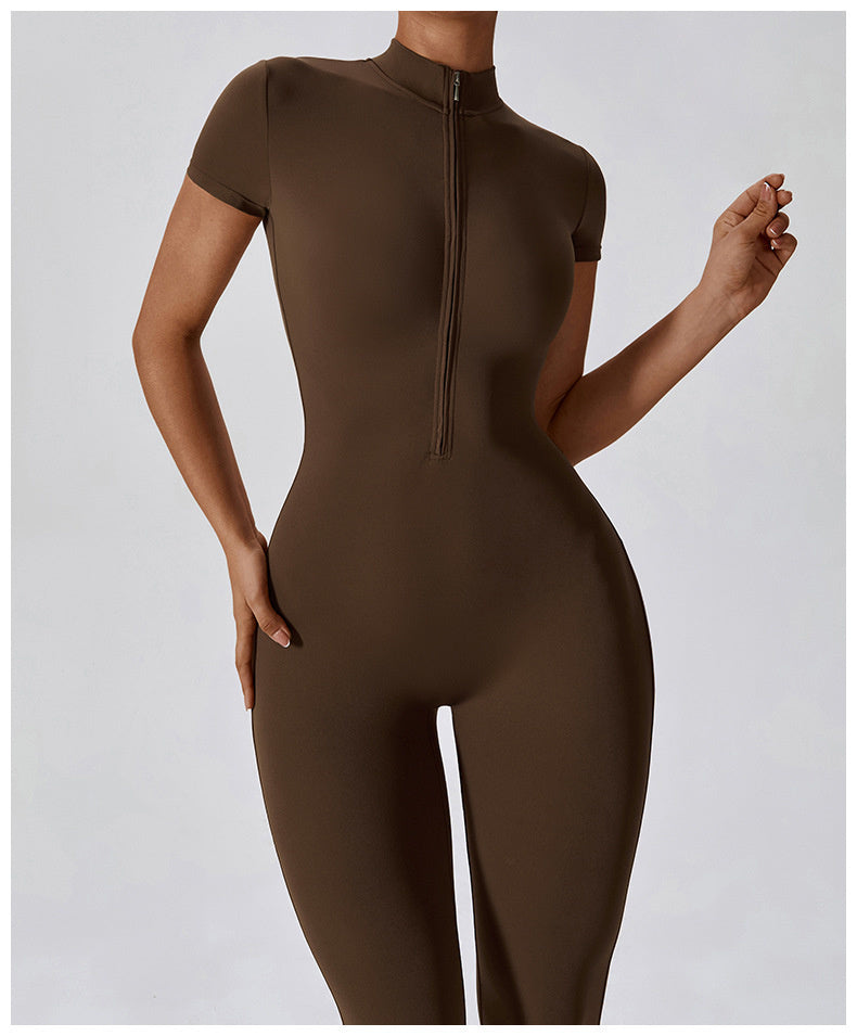 Super Sculpt Short Sleeve Jumpsuit (size down)