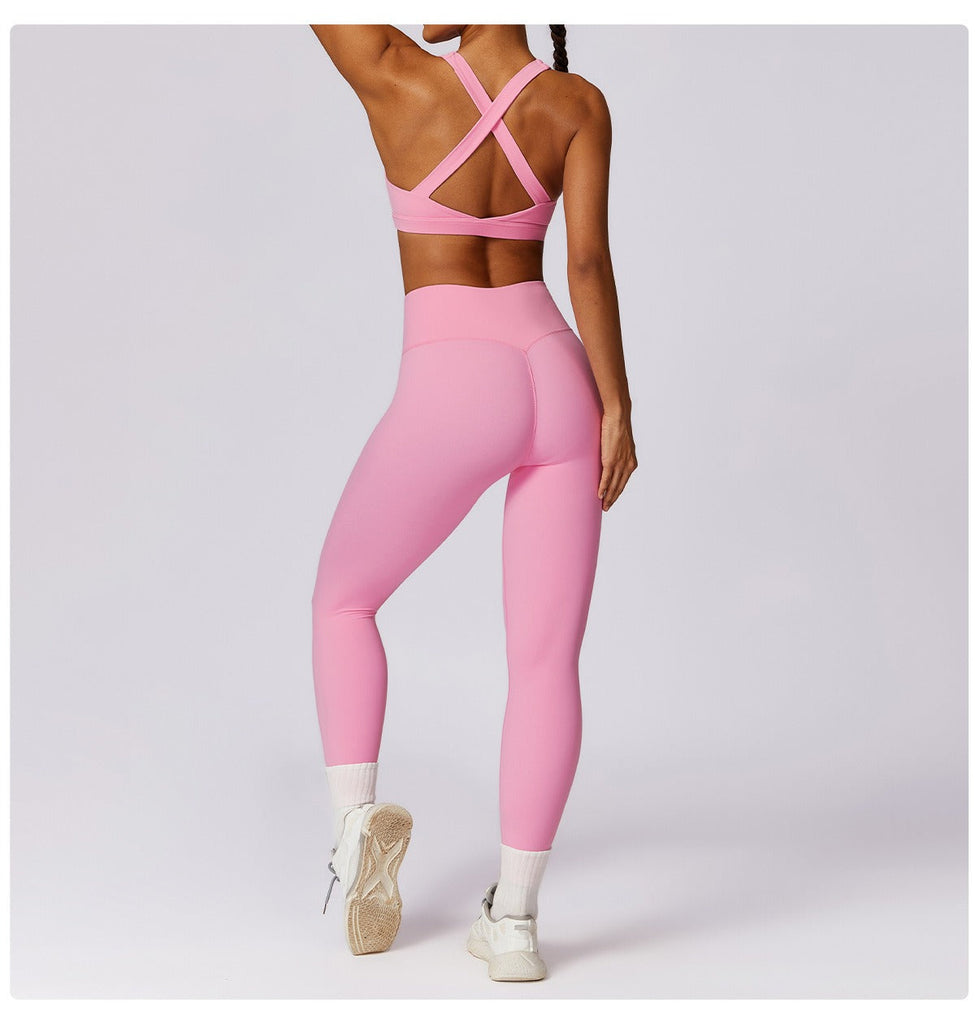 Thea Bra Top & Leggings Set