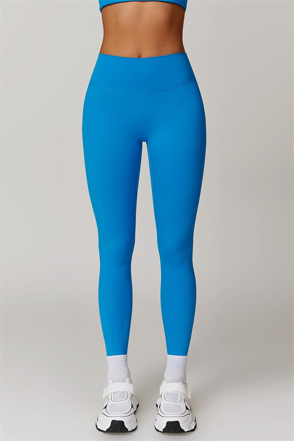 The Flourish Leggings Cerulean