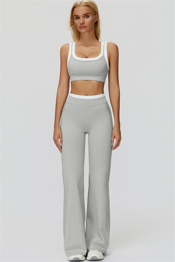 The Canyon Sports Bra Flared Leggings 2-Piece Set