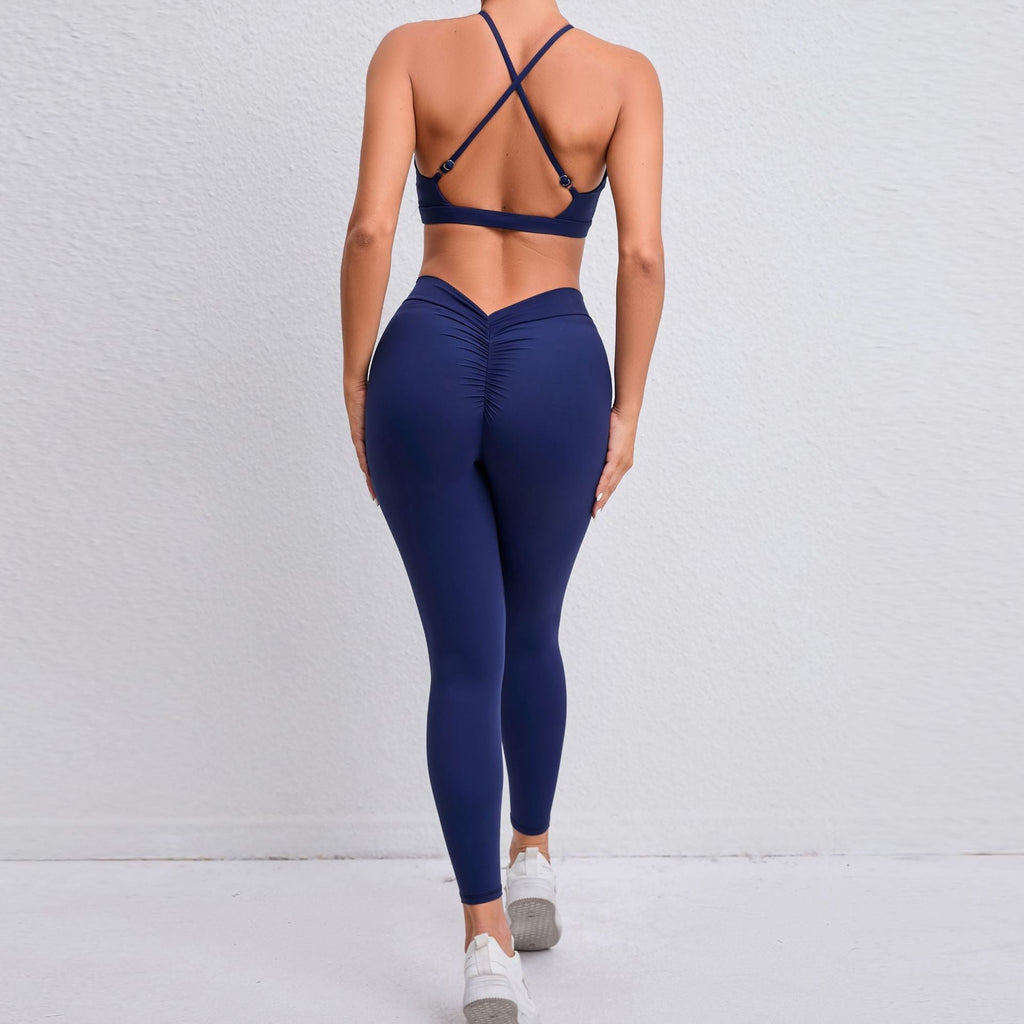 Nixi Cross Bra & Leggings Set