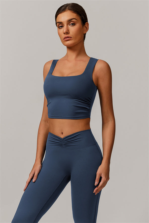 The Balance Crop Top Flares 2-Piece Set Rhino