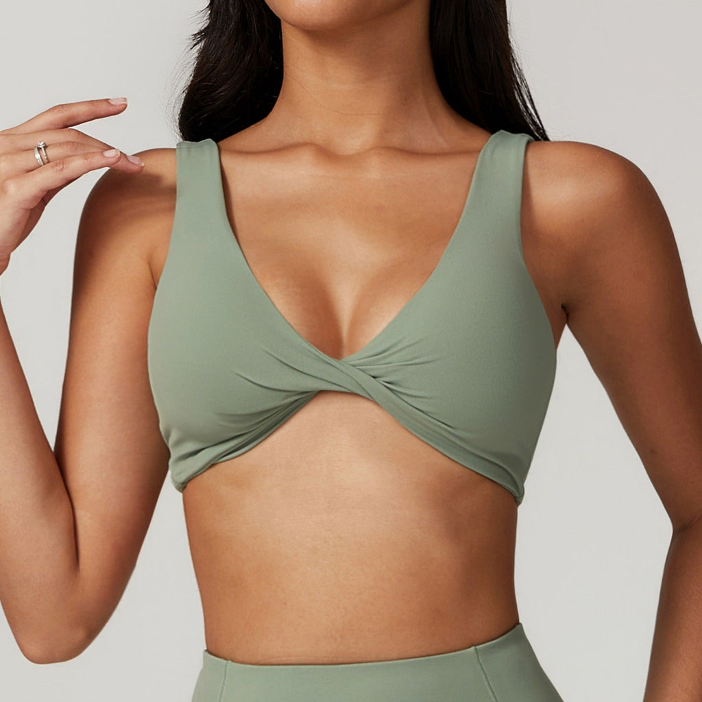 Mira Twist Bra Top & Shorts Set