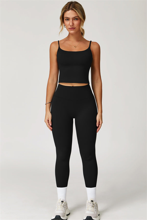 The Agile Crop Top Leggings 2-Piece Set