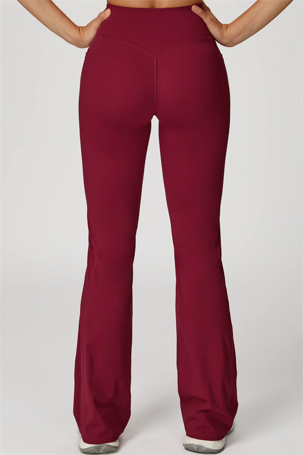The Propel Crop Top Flared Leggings 2-Piece Set