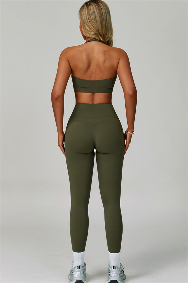 The Bold Halter Sports Bra
