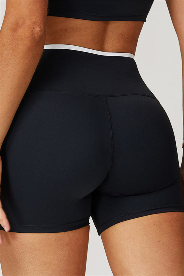 The Quest Cross Back Crop Top Shorts 2-Piece Set