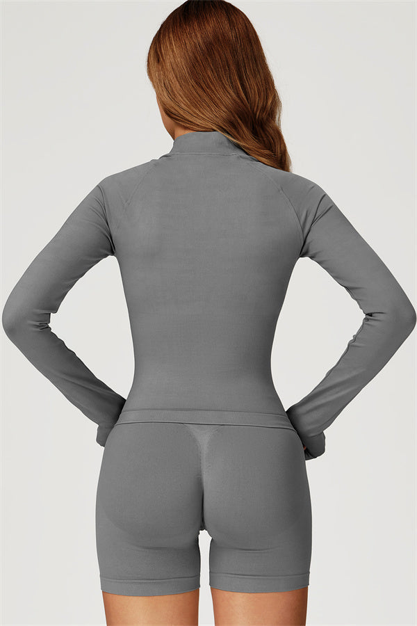 The Sculpt Jacket Shorts 2-Piece Set