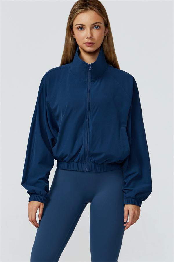 The Venus Zip Jacket Leggings 2-Piece Set Cobalt