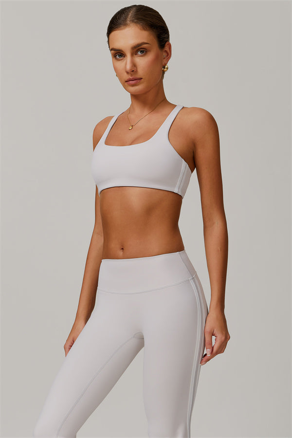 The Splendor Sports Bra Flared Leggings 2-Piece Set