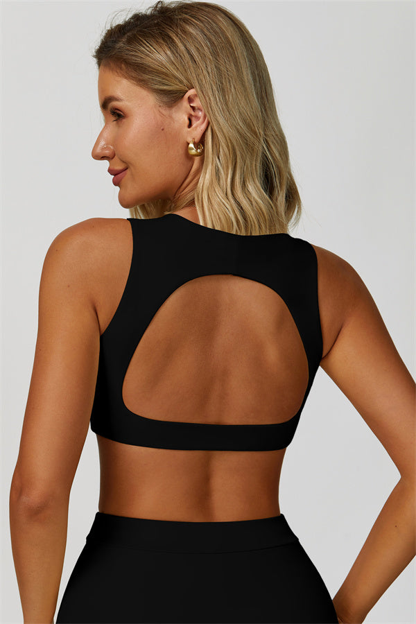 The Luster Sports Bra Black