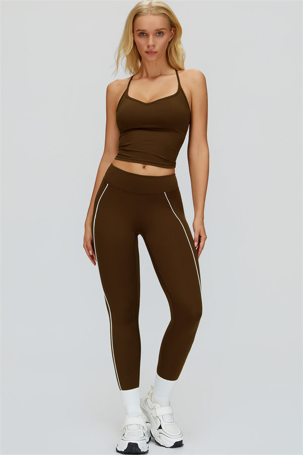 The Whisper Crop Top Leggings 2-Piece Set