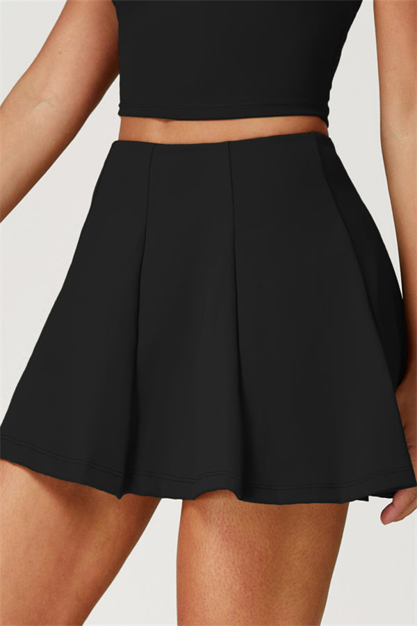 The Boost Tennis Skort Black